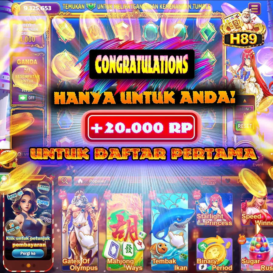 H89 Masuk Resmi 2026 Aplikasi